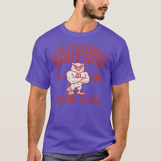 T-shirt Hooters des Grands Lacs - 1986