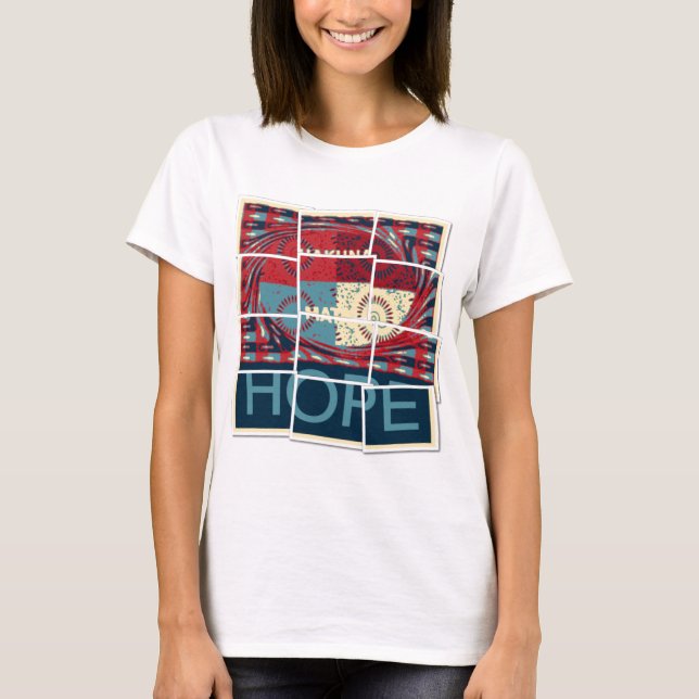 T-shirt Hope Be The Miracle Beautively Inspirational (Devant)