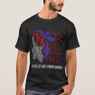 T-shirt Hope Fight Hypoplastique Gauche Syndrome HLHS Aw