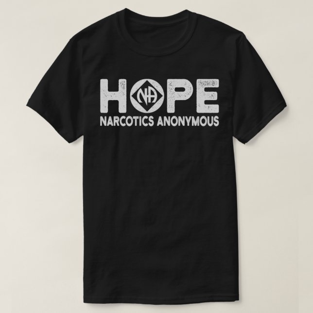 T-shirt Hope NA Symbol Narcotics Anonymous design Idea Pul (Design devant)