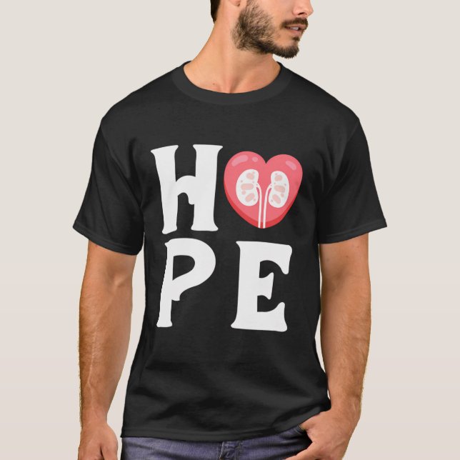 T-shirt Hope Néphrologiste du rein Néphrologie Infirmière  (Devant)