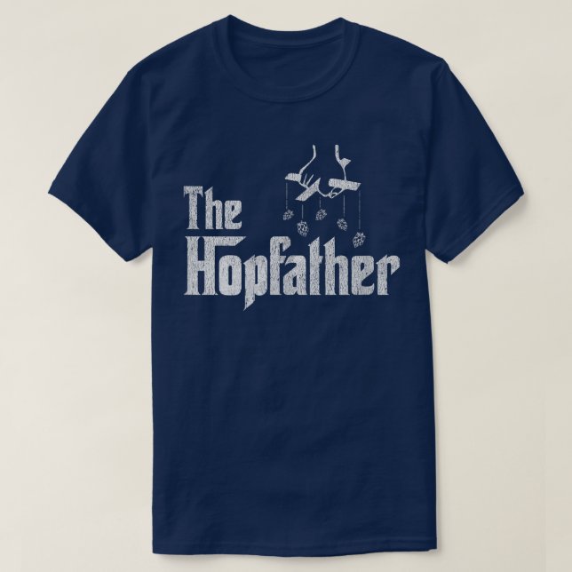 T-shirt Hopfather Home Brew Hops  (Design devant)