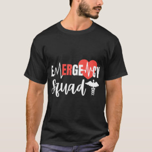 T-shirt Hôpital de la salle des urgences pour les étudiant