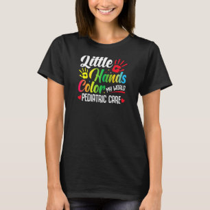 T-shirt Hôpital pour femmes - Petites mains Couleur Mon mo