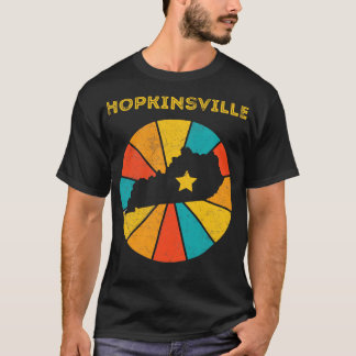 T-shirt Hopkinsville Kentucky Vintage Souvenir déprimé