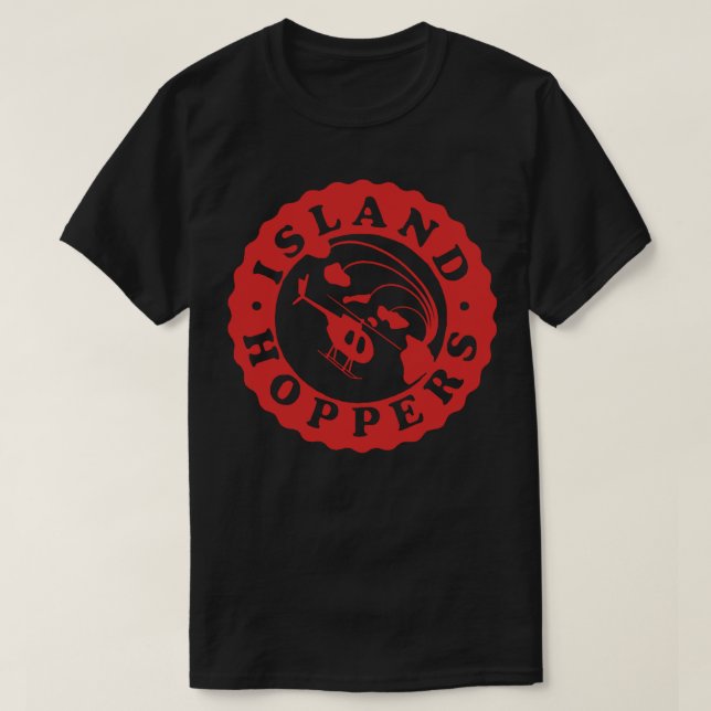 T-shirt Hoppers des îles (Design devant)