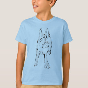 T-shirt Hopping Lapin sauvage