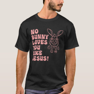 T-shirt Hoppy Easter Group Oeufs Pas de lapin Amour Vous a