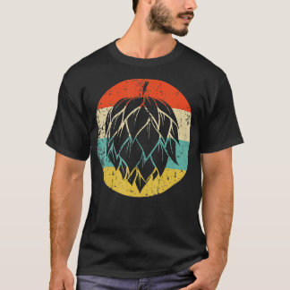 T-shirt Hops Bière artisanale de style rétro