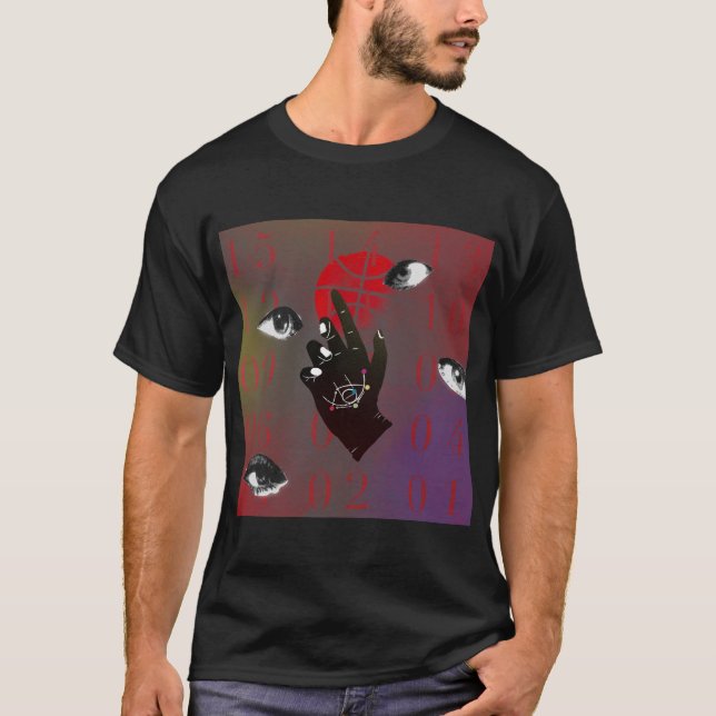 T-shirt Horaire de tir de basket (Devant)