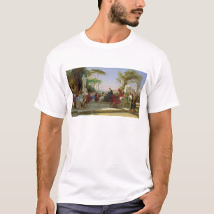 T-shirt Horatius lisant ses satires à Maecenas, 1863