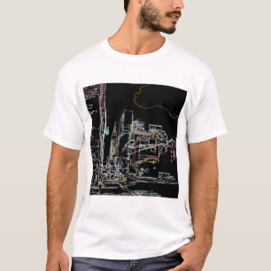 T-shirt Horizon coloré à Manhattan