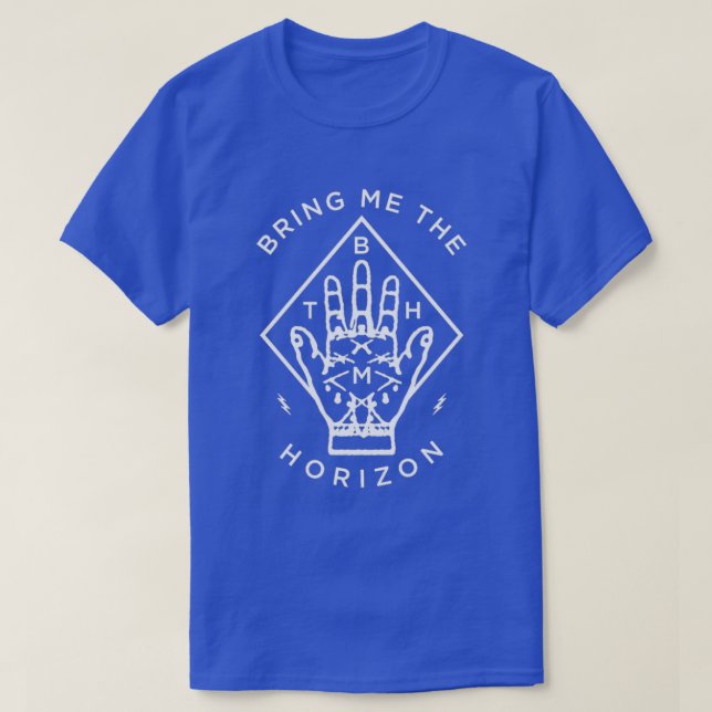T-shirt Horizon de la main (Design devant)