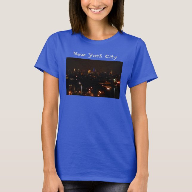 T-shirt Horizon de New York City (Devant)