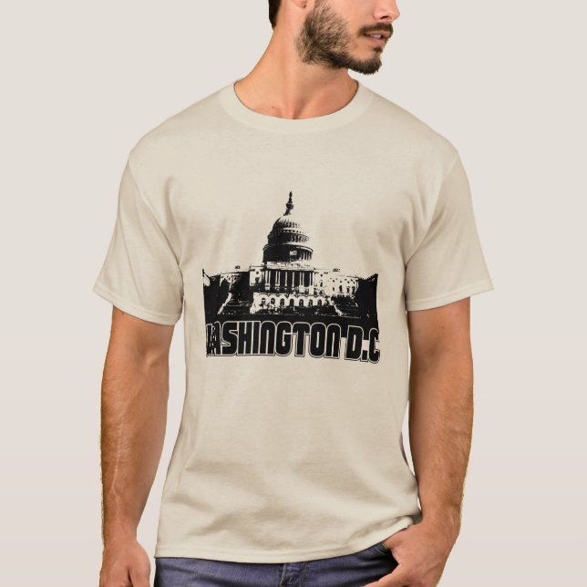 T-shirt Horizon de Washington DC (Devant)