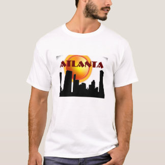 T-shirt Horizon et soleil d'Atlanta