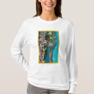 T-shirt Horizon russe de colline avec