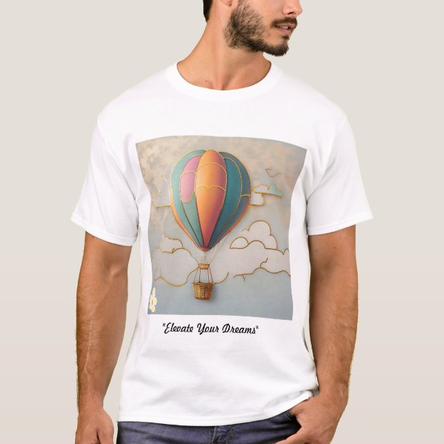 T-shirt "Horizons d'or" (Devant)