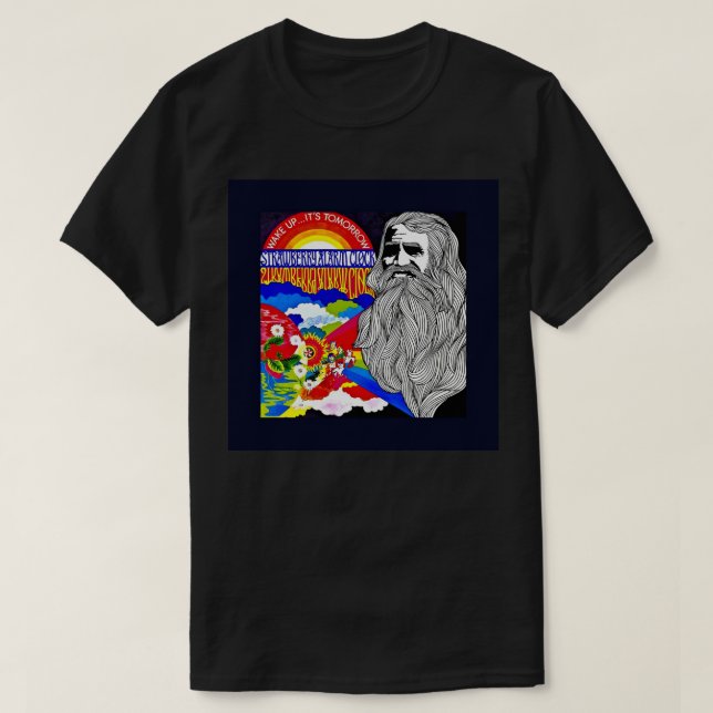 T-shirt Horloge d'alarme de fraise (Design devant)