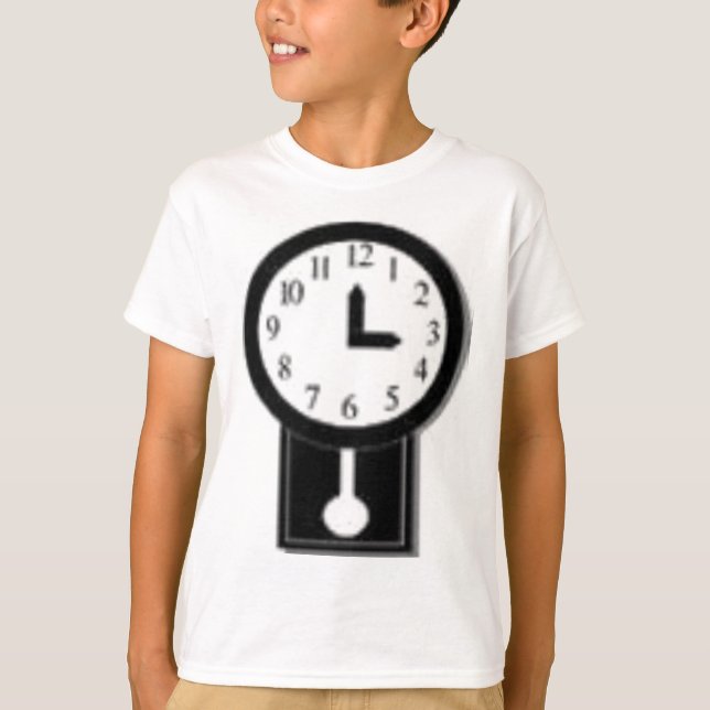 T-shirt horloges (Devant)