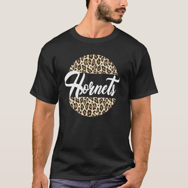 T-shirt Hornets High School Mascot Sports Team Women's Hor (Devant)