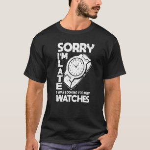 T-shirt Horology Watchmaker & Watch Collector