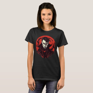 T-shirt Horreur à yeux rouges