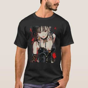 T-shirt Horreur Anime Manga Japon Japonais Kawaii Goth Cri