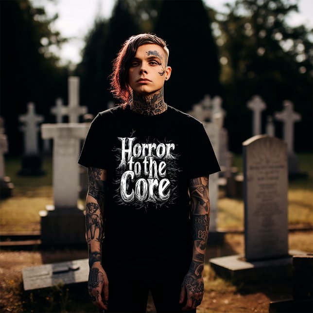 T-shirt Horreur au coeur (Créateur téléchargé)