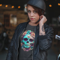 Horreur Gothique Mexicain Jour De Morts Crâne Cand