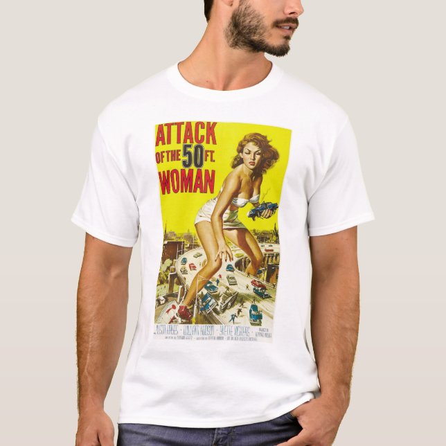 T-shirt Horreur Movie, Sci-Fi Movie, Vintage affiche (Devant)