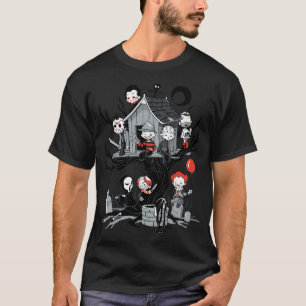 T-shirt Horreur Movie Tree House Halloween