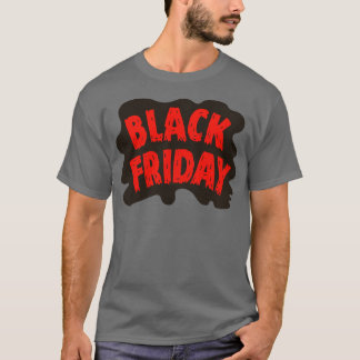 T-shirt Horreur Vintage du vendredi noir