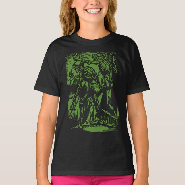T-shirt Horreurs sans fin des mineurs morts pour Halloween (Devant)