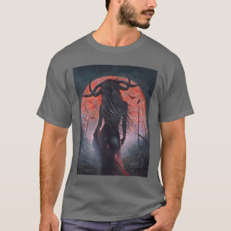 T-shirt Horror Art Goth Girl Succubus Psychobilly Punk GOt