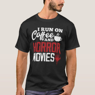 T-shirt Horror Films Café vintage