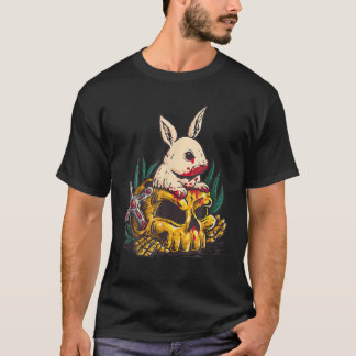 T-shirt Horror Movie Apparel For Men Killer Rabbit Bad Bun