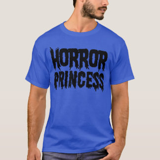 T-shirt Horror Movie Fan Horror Princess girl