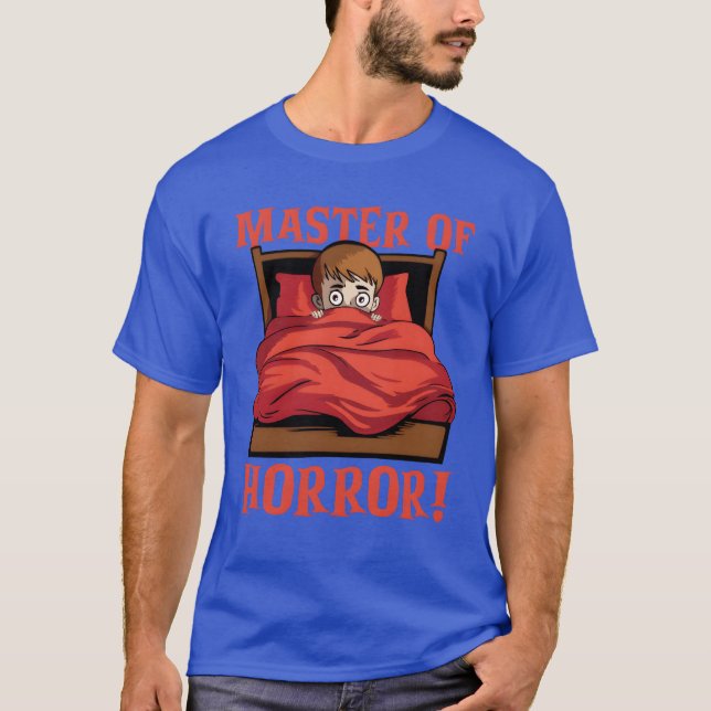T-shirt Horror Movie Gift Idea Effrayant Moviesrue Crime f (Devant)