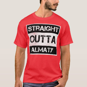 T-shirt Hors de Almaty Kazakhstan Distresse Vintage