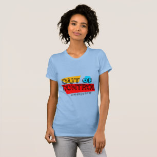 T-shirt Hors de Contrôle – Création de Typographie Gras St