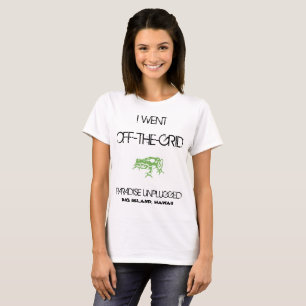 T-SHIRT HORS DE LA GRILLE - PARADIS SANS PLUGGED - GRANDE