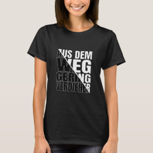 T-shirt Hors de la question Mème de portefeuille du capita
