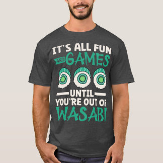 T-shirt Hors de wasabi Sushi