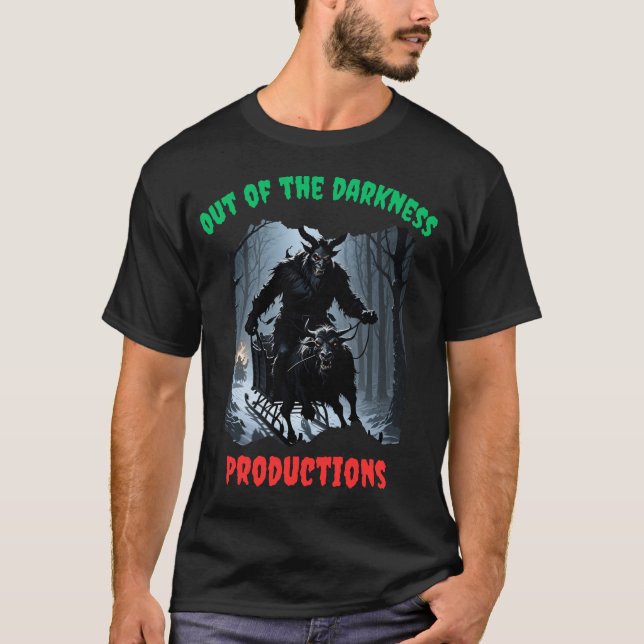 T-shirt Hors des productions sombres (Devant)