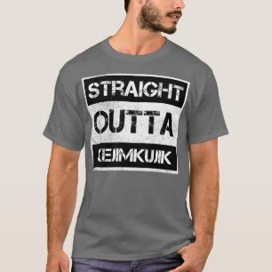 T-shirt Hors droit Parc national Kejimkujik Canada Vin