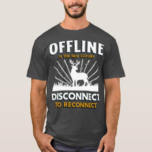T-shirt Hors Ligne Est La Nouvelle Déconnexion De Luxe À R