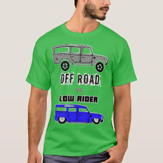 T-shirt hors route contre faible