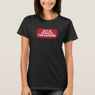 T-shirt Hors Service Pour Réparations Remplacement De Geno