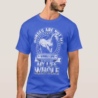 T-shirt Horse Girl Horse Lover équitation Famille Stables